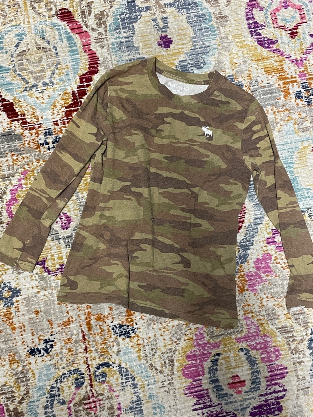 Abercrombie Kids Camo Shirt 9/10